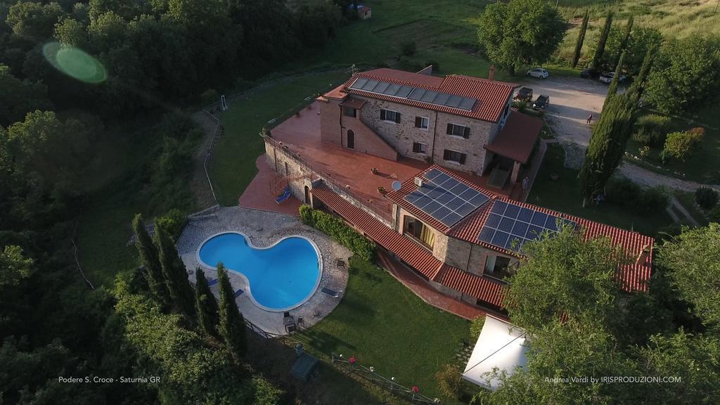 Agriturismo Podere S. Croce 사투르니아 외부 사진